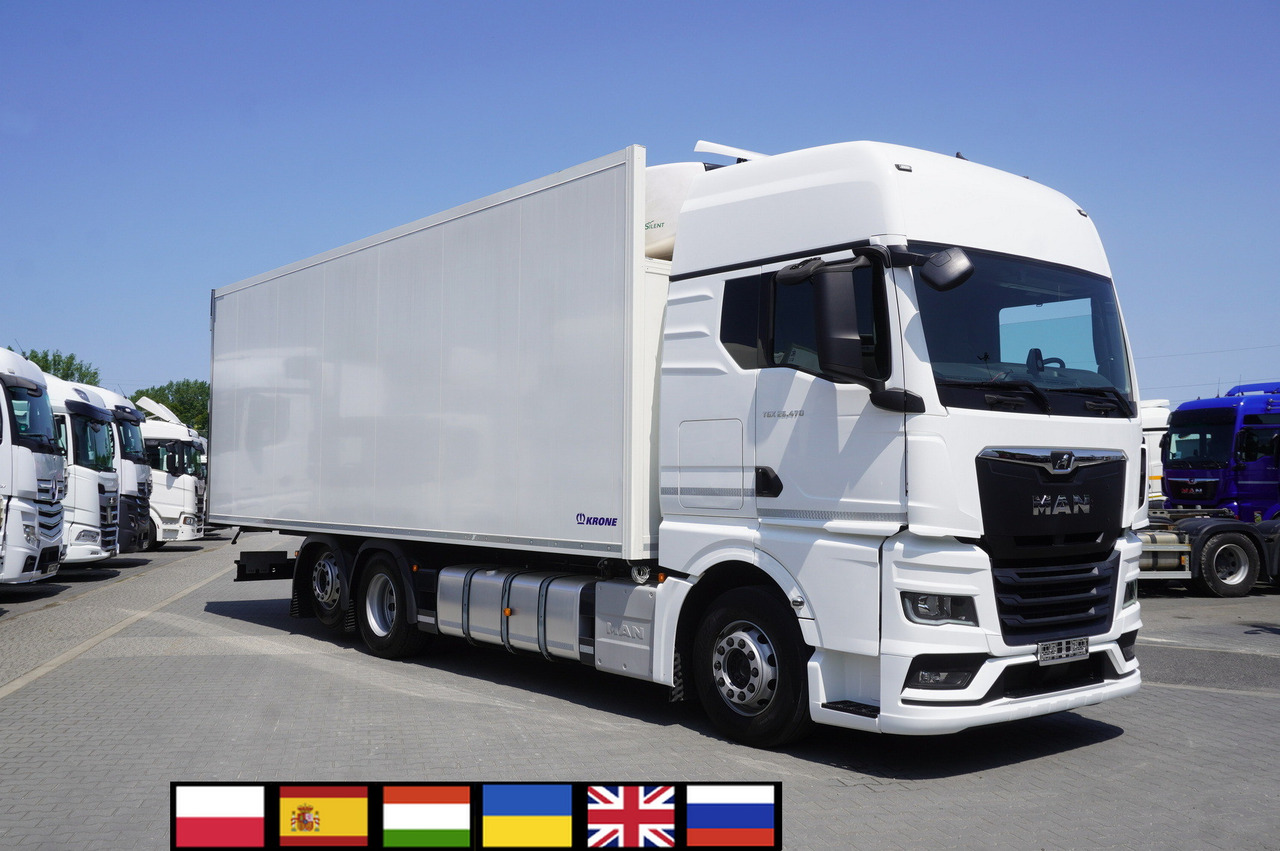 MAN TGX 26.470 / 2022 / Krone Refrigerator 40 EPAL Multitemp Dopplestock / Carrier Supra 950 MT - Chladírenský nákladní automobil: obrázek 1 MAN TGX 26.470 / 2022 / Krone Refrigerator 40 EPAL Multitemp Dopplestock / Carrier Supra 950 MT - Chladírenský nákladní automobil: obrázek 1