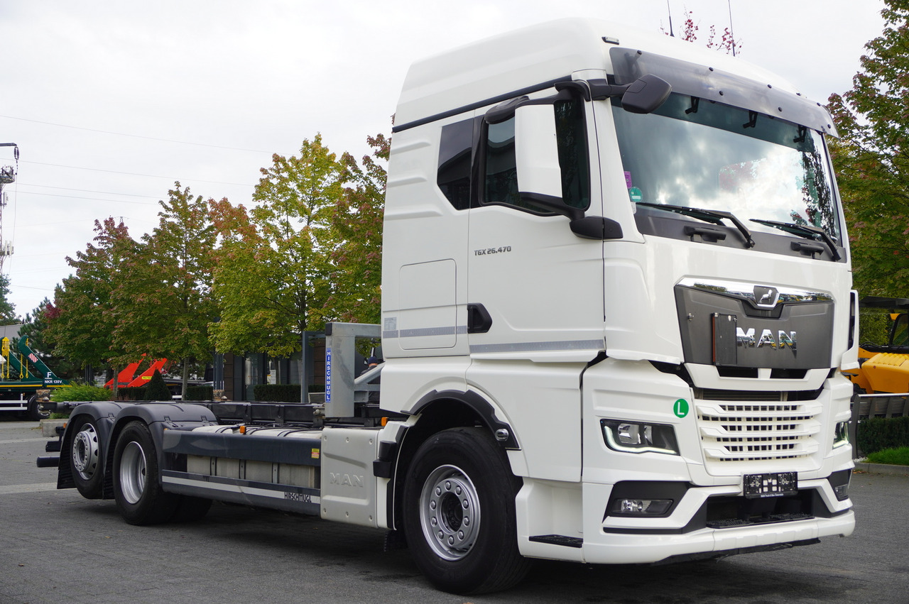 MAN TGX 26.470 6x2 COINTAINERKIPPER HYVA HIRMSCHLING / 200 tho. km! - Kontejnérový podvozek/ Výměnná nástavba: obrázek 4 MAN TGX 26.470 6x2 COINTAINERKIPPER HYVA HIRMSCHLING / 200 tho. km! - Kontejnérový podvozek/ Výměnná nástavba: obrázek 4