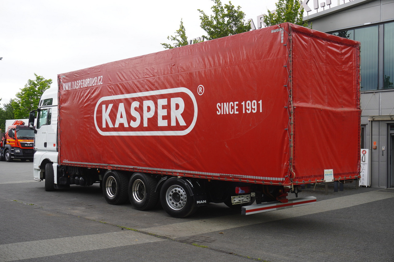 MAN TGX 35.580 E6 8x4 /4 / 23 EPAL tarp superstructure / 4th axle steered - Plachtový nákladní auto: obrázek 3 MAN TGX 35.580 E6 8x4 /4 / 23 EPAL tarp superstructure / 4th axle steered - Plachtový nákladní auto: obrázek 3