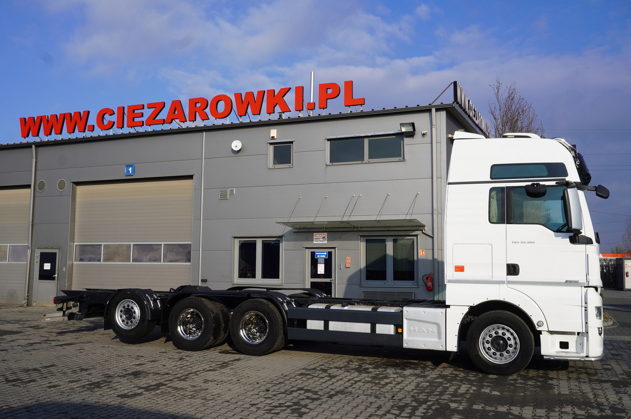 MAN TGX 35.580 E6 8x4/4 - 8.8m chassis frame - Podvozek s kabinou: obrázek 4 MAN TGX 35.580 E6 8x4/4 - 8.8m chassis frame - Podvozek s kabinou: obrázek 4