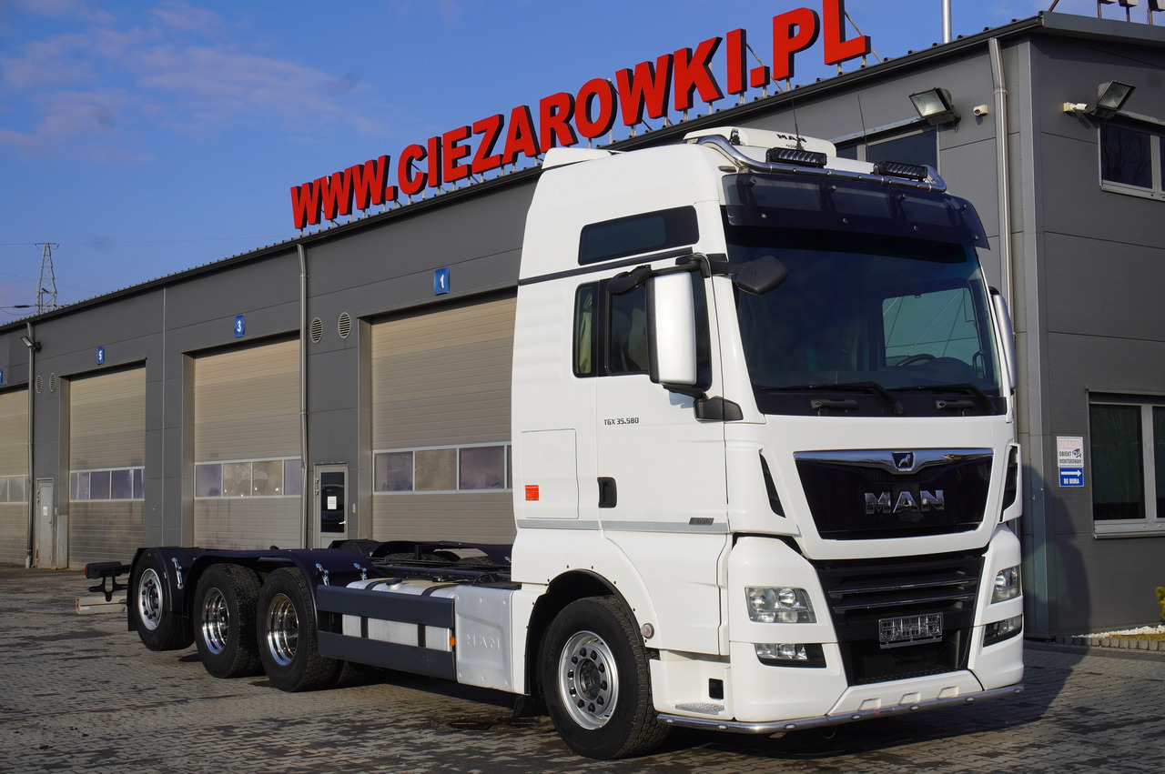 MAN TGX 35.580 E6 8x4/4 - 8.8m chassis frame - Auto s hydraulickou rukou: obrázek 1 MAN TGX 35.580 E6 8x4/4 - 8.8m chassis frame - Auto s hydraulickou rukou: obrázek 1