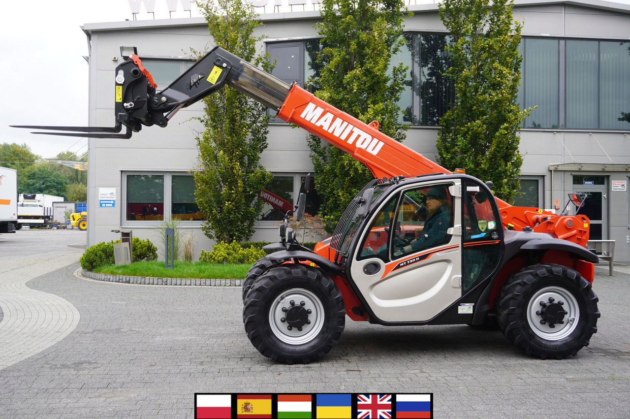 MANITOU MT 730 H / 7 m reach / 3 t / height 190 cm / 2900 MTH! / Joystick - Teleskopický kolový nakladač: obrázek 1 MANITOU MT 730 H / 7 m reach / 3 t / height 190 cm / 2900 MTH! / Joystick - Teleskopický kolový nakladač: obrázek 1