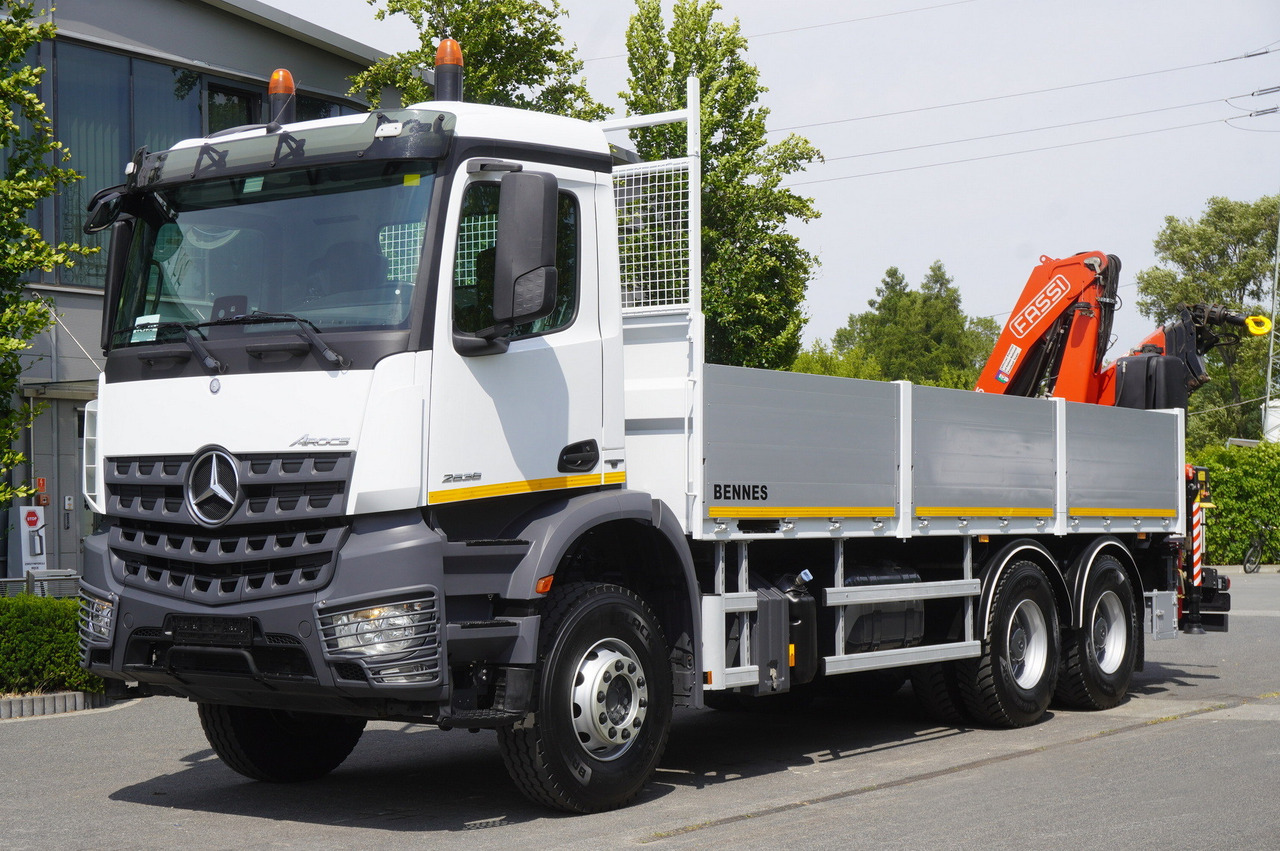MERCEDES-BENZ AROCS 2636 Flatbed / HDS FASSI F175 7.7 T / 150,000 km - Nákladní automobil valníkový/ Plošinový, Auto s hydraulickou rukou: obrázek 3 MERCEDES-BENZ AROCS 2636 Flatbed / HDS FASSI F175 7.7 T / 150,000 km - Nákladní automobil valníkový/ Plošinový, Auto s hydraulickou rukou: obrázek 3