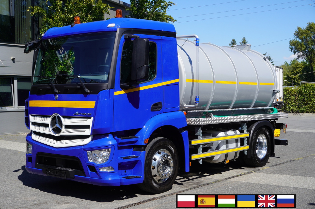 MERCEDES-BENZ Actros 18.35 LS / Body NEW septic tank (08/2025) 11000 l / 280000 kilometers! - Fekální cisterna: obrázek 1 MERCEDES-BENZ Actros 18.35 LS / Body NEW septic tank (08/2025) 11000 l / 280000 kilometers! - Fekální cisterna: obrázek 1