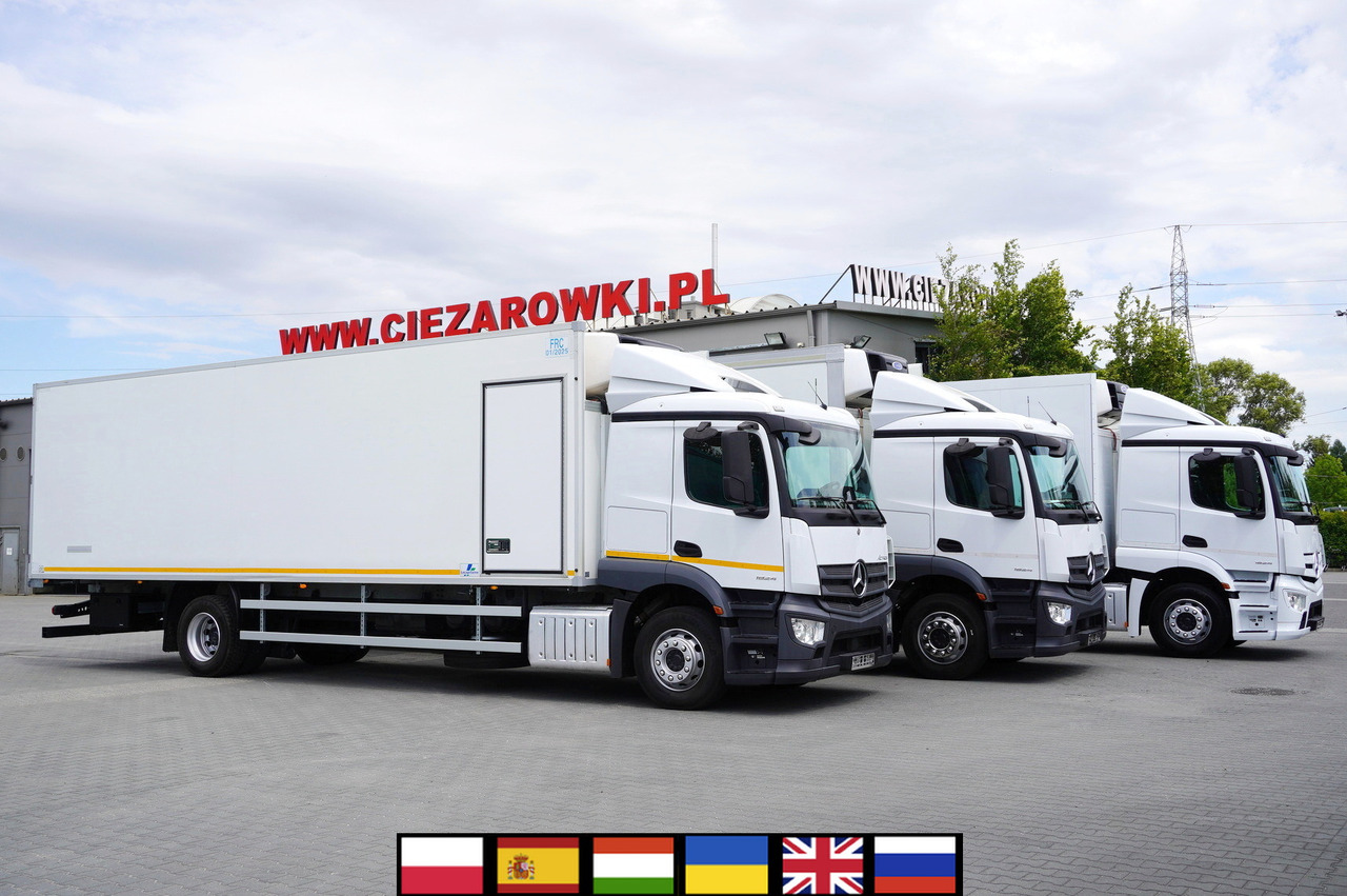 MERCEDES-BENZ Actros 1824 / Refrigerator 22 EPAL / Carrier Supra 1250 / Sleeping cabin / 3 units - Chladírenský nákladní automobil: obrázek 1 MERCEDES-BENZ Actros 1824 / Refrigerator 22 EPAL / Carrier Supra 1250 / Sleeping cabin / 3 units - Chladírenský nákladní automobil: obrázek 1