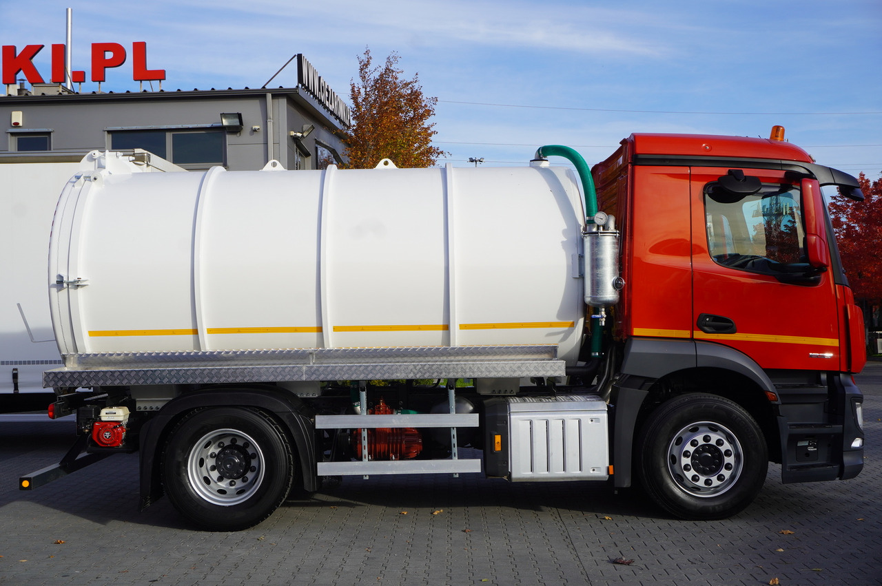 MERCEDES-BENZ Actros 1833 / 260 tho. km / NEW septic tank 11000 l - Cisternové vozidlo: obrázek 2 MERCEDES-BENZ Actros 1833 / 260 tho. km / NEW septic tank 11000 l - Cisternové vozidlo: obrázek 2