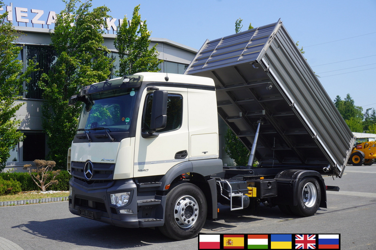 MERCEDES-BENZ Actros 1840 / New 3-side tipper 10 EPAL / Diff. lock / Load cap 10 t - Sklápěč: obrázek 1 MERCEDES-BENZ Actros 1840 / New 3-side tipper 10 EPAL / Diff. lock / Load cap 10 t - Sklápěč: obrázek 1