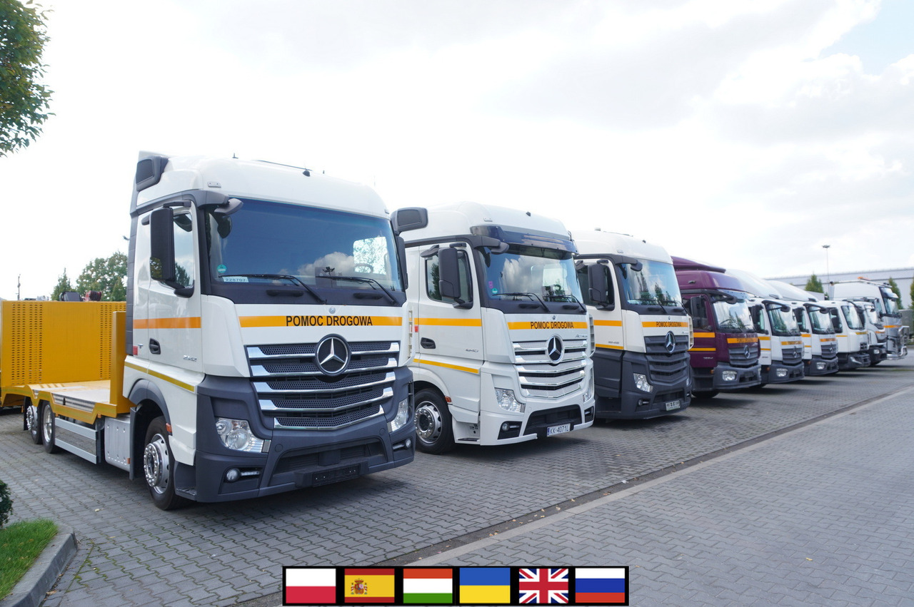 MERCEDES-BENZ Actros 1845 / NEW TOW TRUCK PLATFORM/ Sleeper cab / several units - Přepravník automobilů: obrázek 1 MERCEDES-BENZ Actros 1845 / NEW TOW TRUCK PLATFORM/ Sleeper cab / several units - Přepravník automobilů: obrázek 1