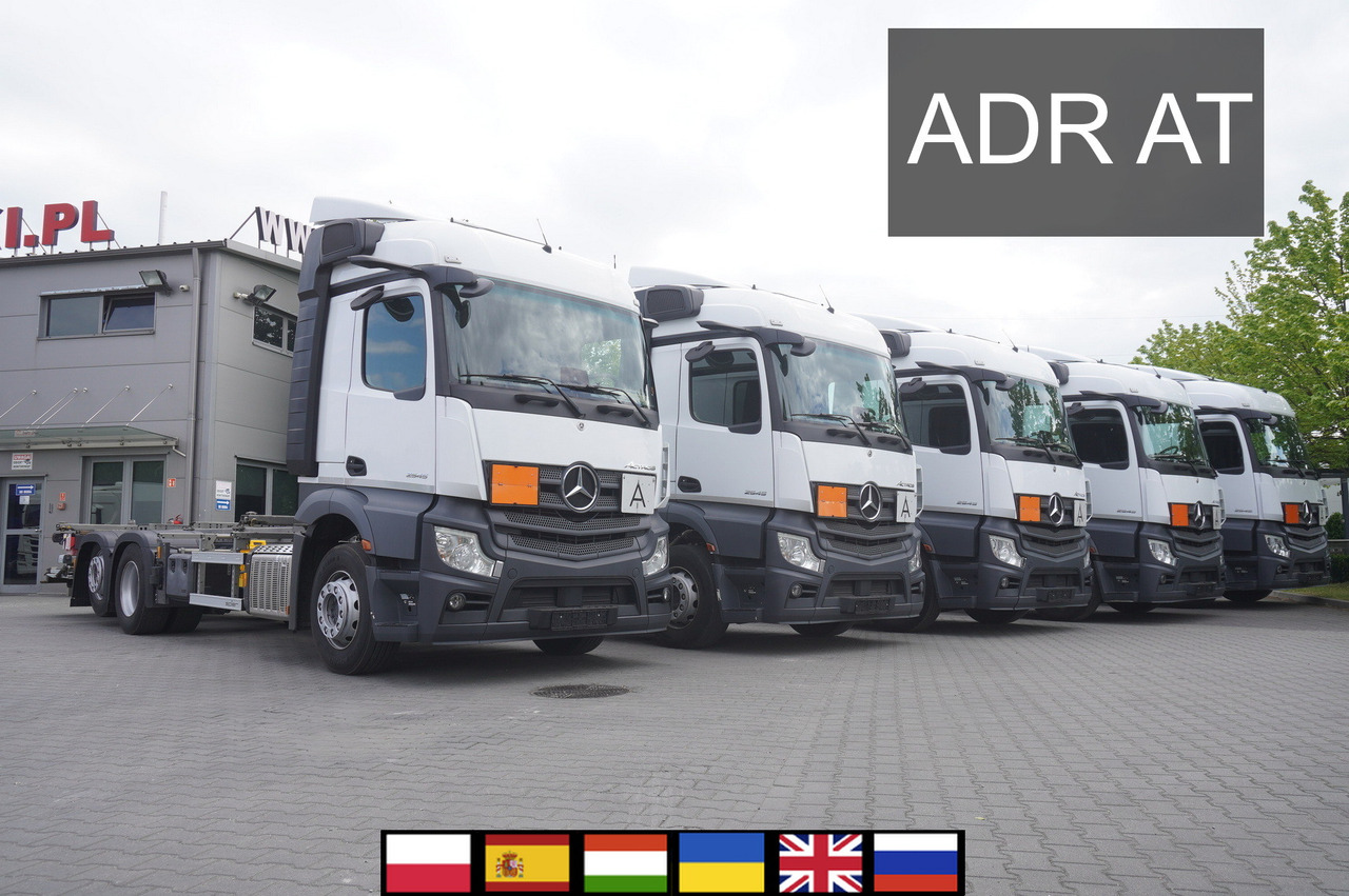 MERCEDES-BENZ Actros 2545 6×2 MP5 / ADR AT / 12 units - Kontejnérový podvozek/ Výměnná nástavba: obrázek 1 MERCEDES-BENZ Actros 2545 6×2 MP5 / ADR AT / 12 units - Kontejnérový podvozek/ Výměnná nástavba: obrázek 1