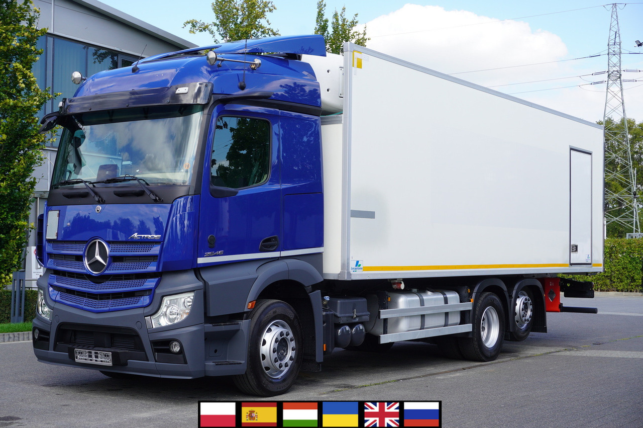 MERCEDES-BENZ Actros 2546 / Lecapitaine refrigerator 20 EPAL / Multitemperature / Carrier Supra 1150 MT - Chladírenský nákladní automobil: obrázek 1 MERCEDES-BENZ Actros 2546 / Lecapitaine refrigerator 20 EPAL / Multitemperature / Carrier Supra 1150 MT - Chladírenský nákladní automobil: obrázek 1