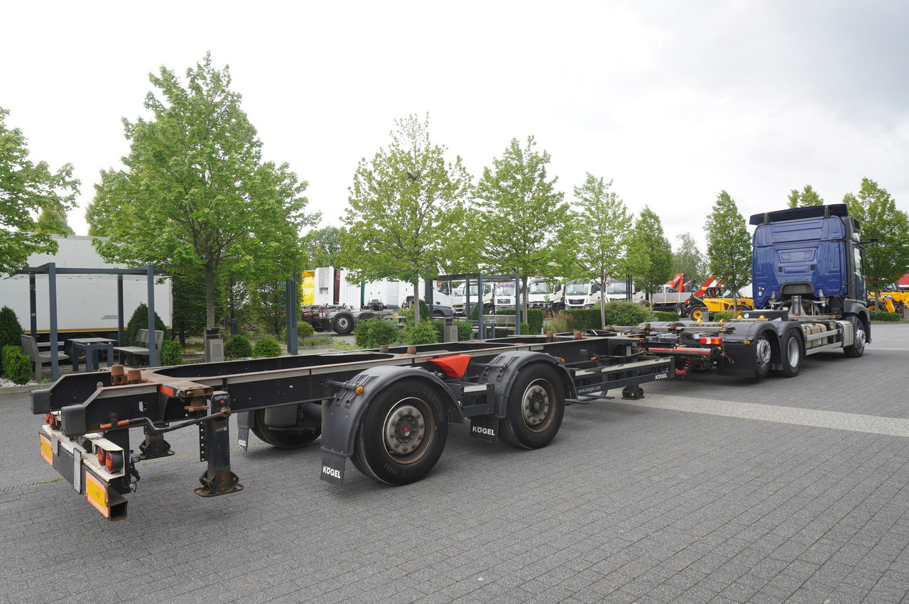 MERCEDES-BENZ Actros 2546 MP5 / BDF / 16.2 T load capacity / trailer BDF Kogel - Kontejnérový podvozek/ Výměnná nástavba: obrázek 2 MERCEDES-BENZ Actros 2546 MP5 / BDF / 16.2 T load capacity / trailer BDF Kogel - Kontejnérový podvozek/ Výměnná nástavba: obrázek 2