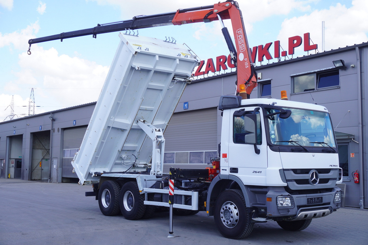 MERCEDES-BENZ Actros 2641 6×4 E5 / Crane / Dumper / 110000 km! - Autojeřáb: obrázek 1 MERCEDES-BENZ Actros 2641 6×4 E5 / Crane / Dumper / 110000 km! - Autojeřáb: obrázek 1