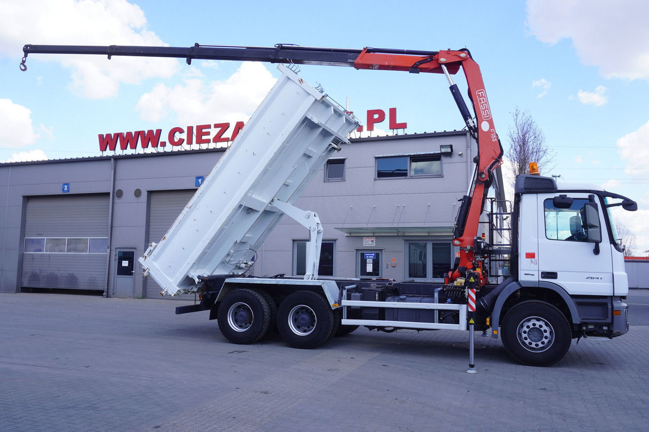 MERCEDES-BENZ Actros 2641 6×4 E5 / Crane / Dumper / 110000 km! - Nákladní automobil valníkový/ Plošinový, Auto s hydraulickou rukou: obrázek 3 MERCEDES-BENZ Actros 2641 6×4 E5 / Crane / Dumper / 110000 km! - Nákladní automobil valníkový/ Plošinový, Auto s hydraulickou rukou: obrázek 3