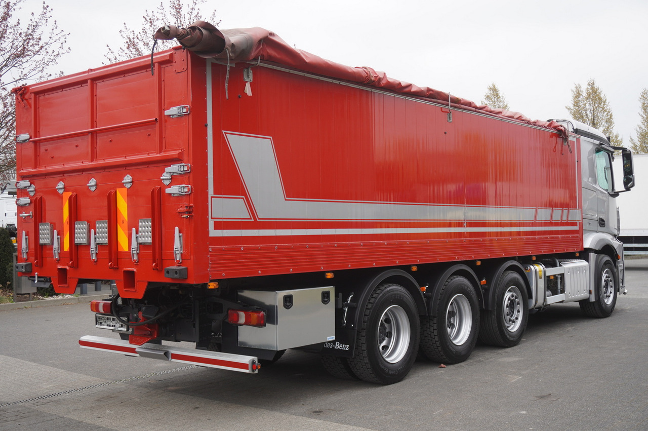 Nákladní automobil valníkový/ Plošinový MERCEDES-BENZ Actros 3563 8x4 / Tipper for grain 20 t load capacity: obrázek 8