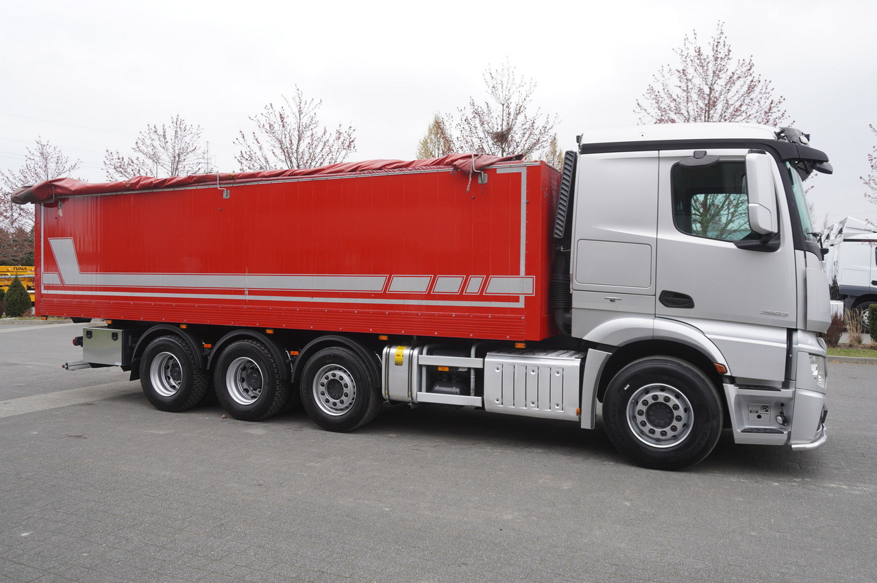 Nákladní automobil valníkový/ Plošinový MERCEDES-BENZ Actros 3563 8x4 / Tipper for grain 20 t load capacity: obrázek 10