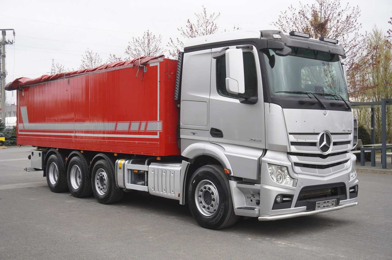 Nákladní automobil valníkový/ Plošinový MERCEDES-BENZ Actros 3563 8x4 / Tipper for grain 20 t load capacity: obrázek 11