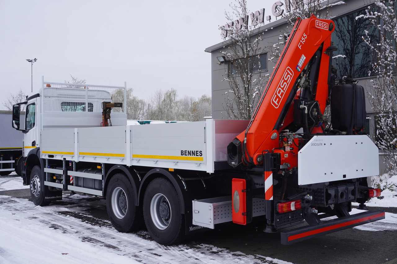 MERCEDES-BENZ Arocs 2633 flatbed truck / Crane FASSI F155A.0.23 / REMOTE CONTROL / 230,000 km - Auto s hydraulickou rukou: obrázek 3 MERCEDES-BENZ Arocs 2633 flatbed truck / Crane FASSI F155A.0.23 / REMOTE CONTROL / 230,000 km - Auto s hydraulickou rukou: obrázek 3
