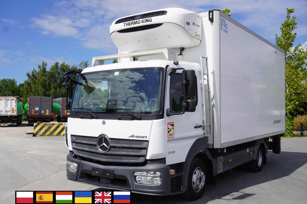 MERCEDES-BENZ Atego 1021 / Lamberet meat hook refrigerator / Carcass elevator 1000 kg / Thermoking T800 R - Chladírenský nákladní automobil, Auto s hydraulickou rukou: obrázek 1 MERCEDES-BENZ Atego 1021 / Lamberet meat hook refrigerator / Carcass elevator 1000 kg / Thermoking T800 R - Chladírenský nákladní automobil, Auto s hydraulickou rukou: obrázek 1