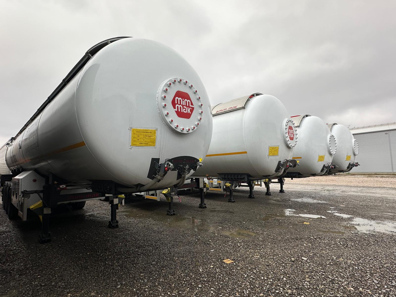 MIMMAK Gas tank semi-trailer MM312 / 2024 / 4 units - Cisternový návěs: obrázek 3 MIMMAK Gas tank semi-trailer MM312 / 2024 / 4 units - Cisternový návěs: obrázek 3