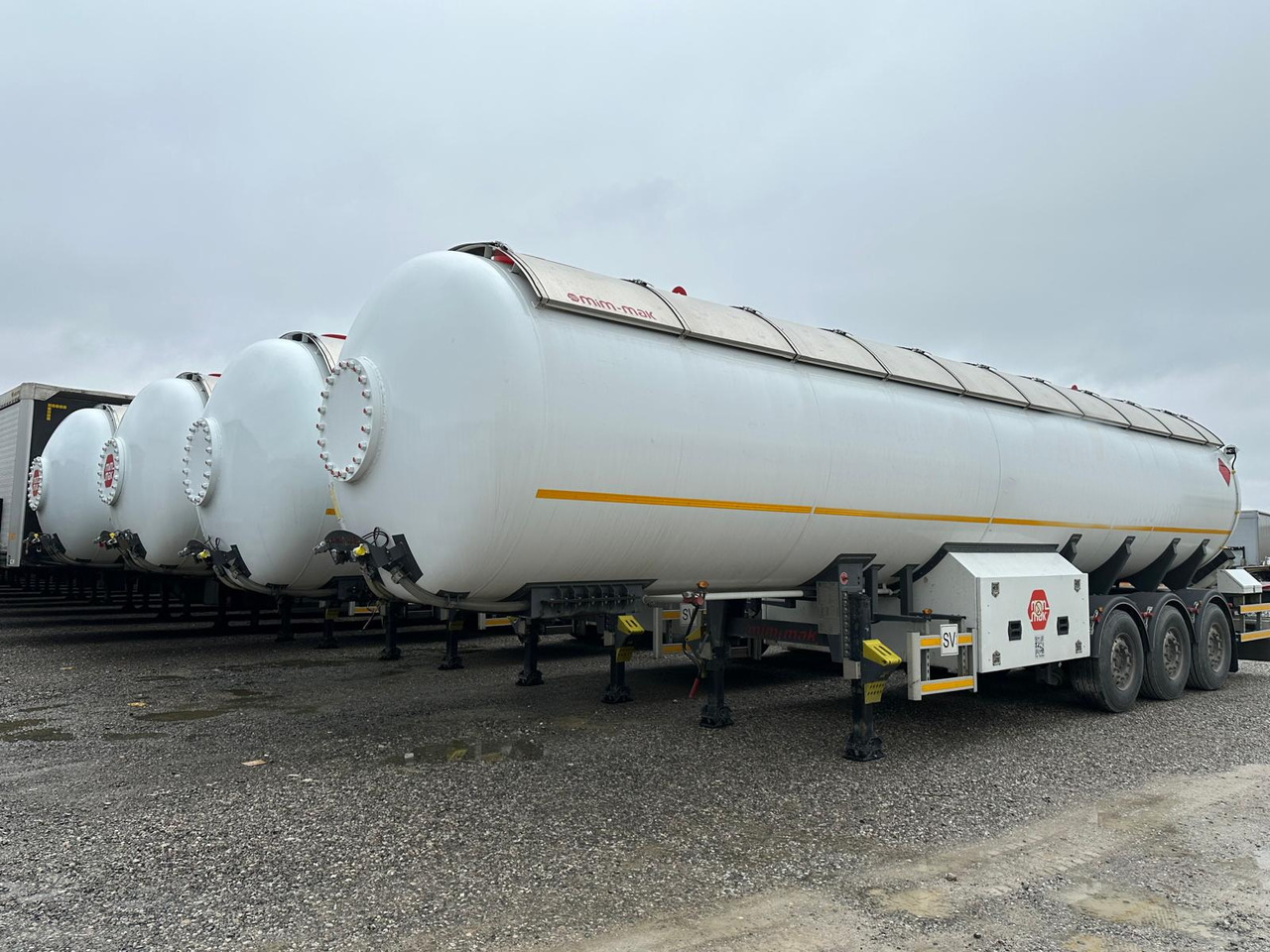 MIMMAK Gas tank semi-trailer MM312 / 2024 / 4 units - Cisternový návěs: obrázek 2 MIMMAK Gas tank semi-trailer MM312 / 2024 / 4 units - Cisternový návěs: obrázek 2