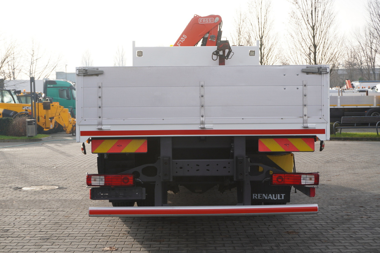 RENAULT C280 DTI 8 / FASSI crane 5.6 T / range 8 m / Flatbed 15 EPAL - Nákladní automobil valníkový/ Plošinový, Auto s hydraulickou rukou: obrázek 4 RENAULT C280 DTI 8 / FASSI crane 5.6 T / range 8 m / Flatbed 15 EPAL - Nákladní automobil valníkový/ Plošinový, Auto s hydraulickou rukou: obrázek 4