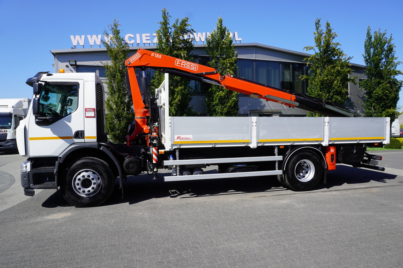 RENAULT C280 DTI 8 / FASSI crane 5.6 T / range 8 m / Flatbed 15 EPAL - Nákladní automobil valníkový/ Plošinový, Auto s hydraulickou rukou: obrázek 4 RENAULT C280 DTI 8 / FASSI crane 5.6 T / range 8 m / Flatbed 15 EPAL - Nákladní automobil valníkový/ Plošinový, Auto s hydraulickou rukou: obrázek 4