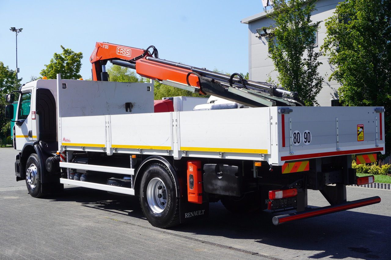 RENAULT C280 DTI 8 / FASSI crane 5.6 T / range 8 m / Flatbed 15 EPAL - Nákladní automobil valníkový/ Plošinový, Auto s hydraulickou rukou: obrázek 3 RENAULT C280 DTI 8 / FASSI crane 5.6 T / range 8 m / Flatbed 15 EPAL - Nákladní automobil valníkový/ Plošinový, Auto s hydraulickou rukou: obrázek 3