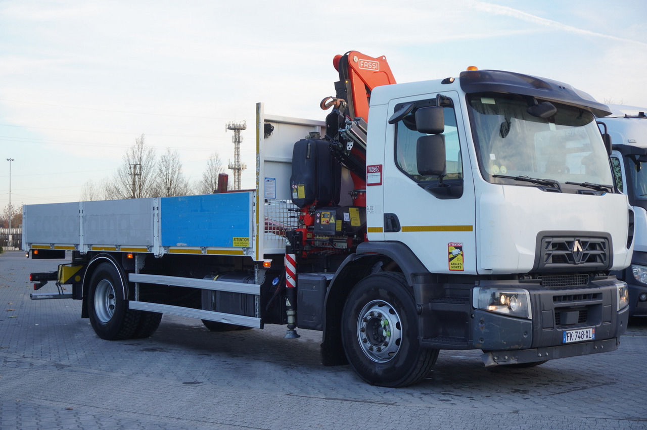 RENAULT C280 DTI 8 / FASSI crane 5.6 T / range 8 m / Flatbed 15 EPAL - Nákladní automobil valníkový/ Plošinový, Auto s hydraulickou rukou: obrázek 5 RENAULT C280 DTI 8 / FASSI crane 5.6 T / range 8 m / Flatbed 15 EPAL - Nákladní automobil valníkový/ Plošinový, Auto s hydraulickou rukou: obrázek 5