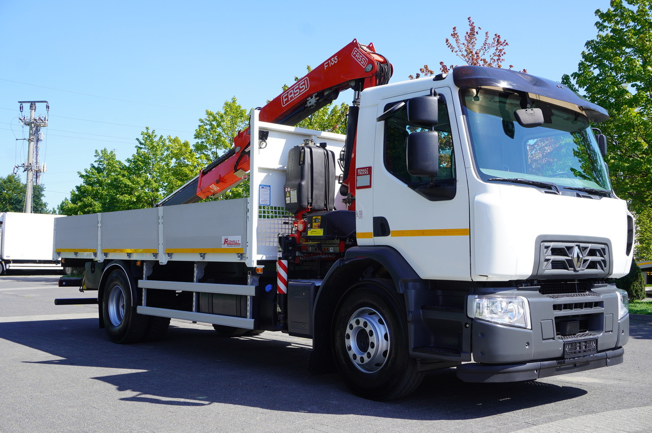 RENAULT C280 DTI 8 / FASSI crane 5.6 T / range 8 m / Flatbed 15 EPAL - Nákladní automobil valníkový/ Plošinový, Auto s hydraulickou rukou: obrázek 5 RENAULT C280 DTI 8 / FASSI crane 5.6 T / range 8 m / Flatbed 15 EPAL - Nákladní automobil valníkový/ Plošinový, Auto s hydraulickou rukou: obrázek 5