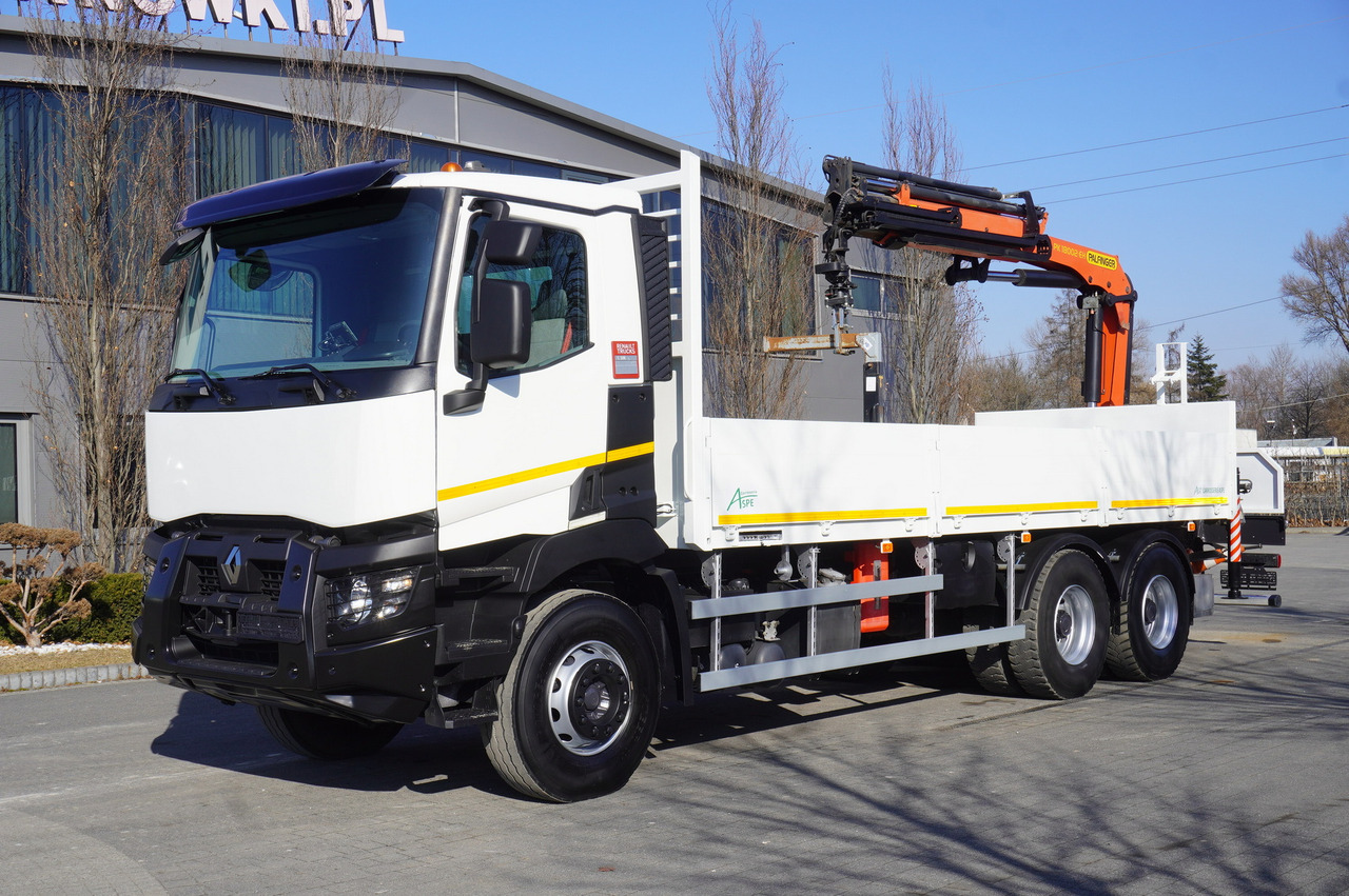 RENAULT C380 / 6x4 / HDS Palfinger PK 18002-EH 6000 kg - Nákladní automobil valníkový/ Plošinový, Auto s hydraulickou rukou: obrázek 2 RENAULT C380 / 6x4 / HDS Palfinger PK 18002-EH 6000 kg - Nákladní automobil valníkový/ Plošinový, Auto s hydraulickou rukou: obrázek 2