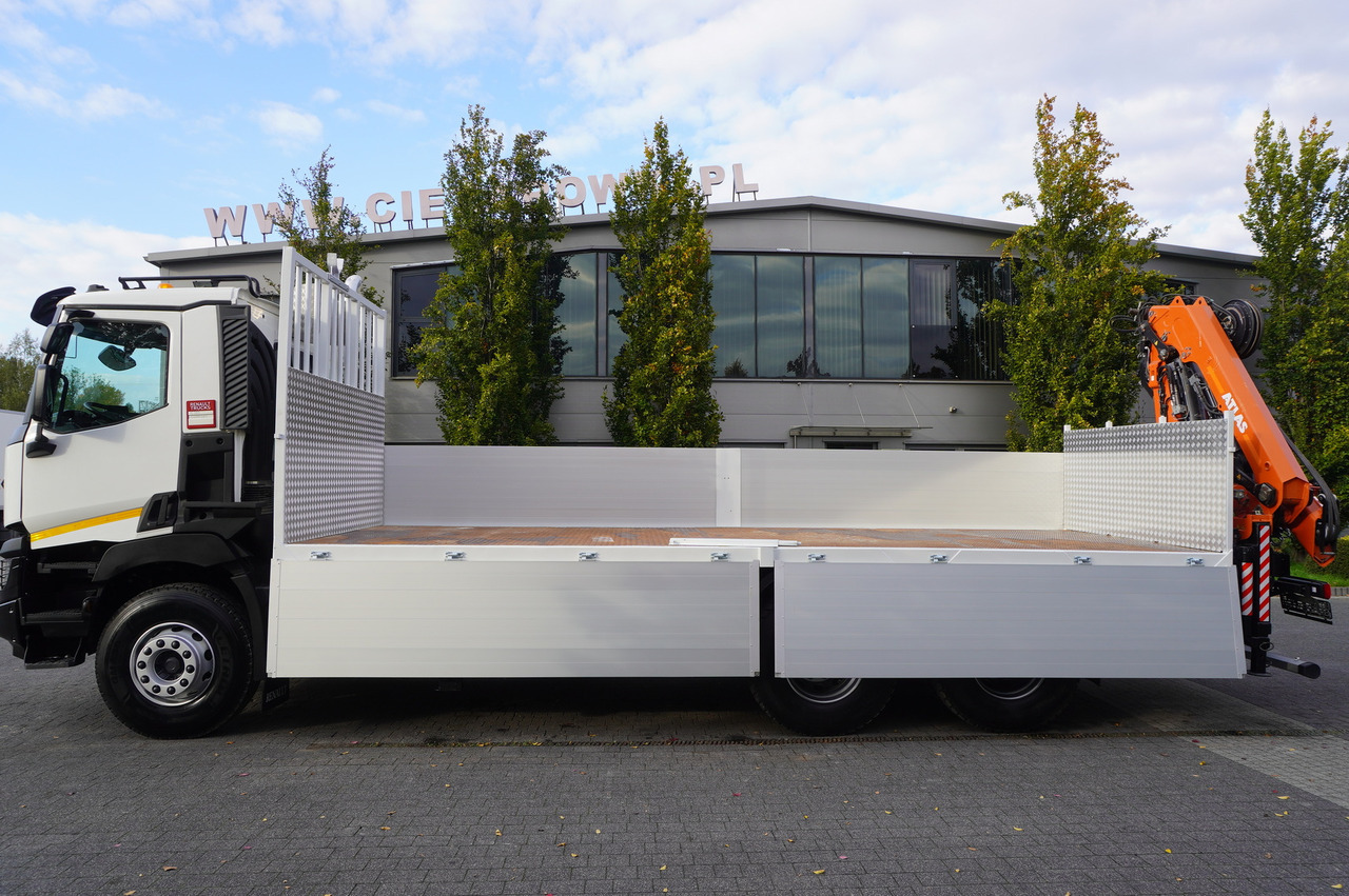 RENAULT C380 Comfort 6x4 / Atlas 172.3E crane / Range 12.3 m / capacity 6.1 t / Flatbed 17 EPAL - Auto s hydraulickou rukou: obrázek 3 RENAULT C380 Comfort 6x4 / Atlas 172.3E crane / Range 12.3 m / capacity 6.1 t / Flatbed 17 EPAL - Auto s hydraulickou rukou: obrázek 3