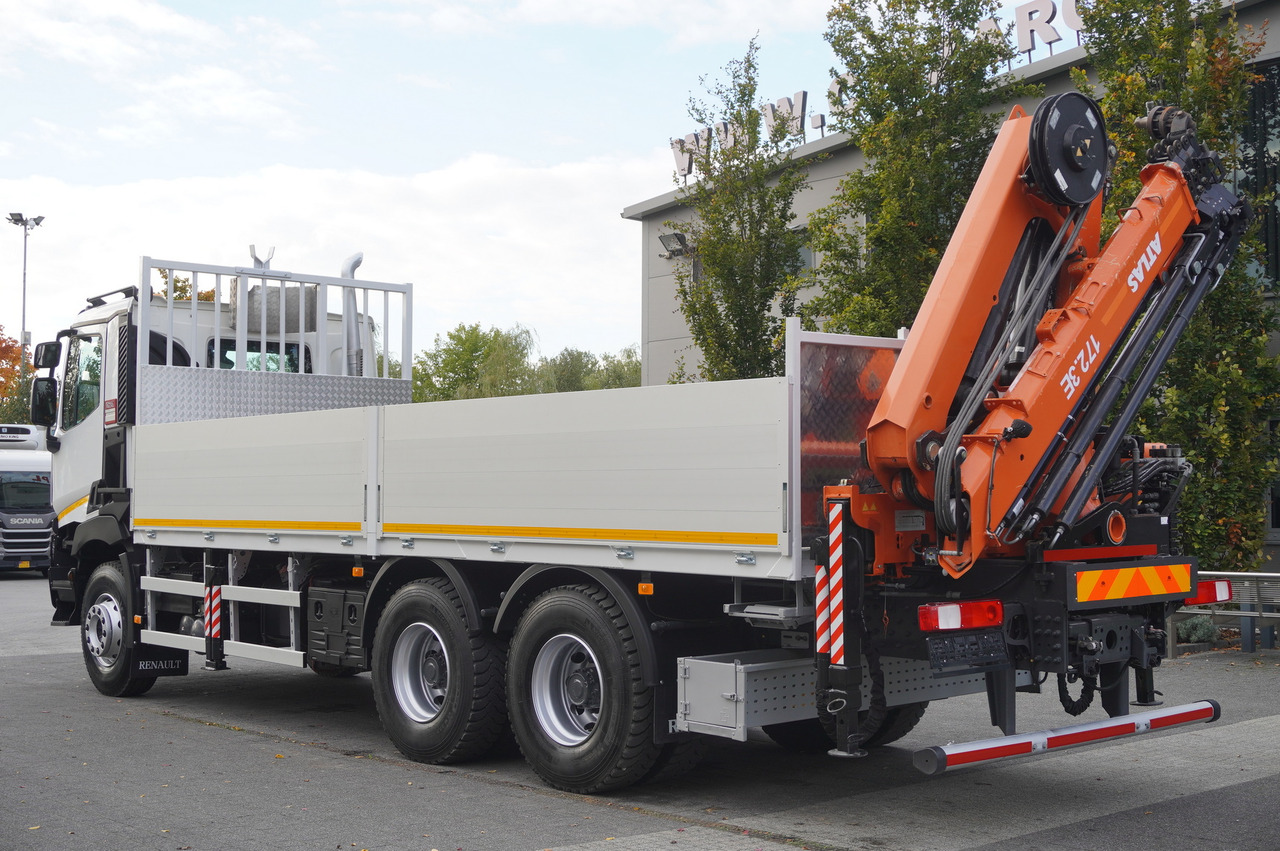RENAULT C380 Comfort 6x4 / Atlas 172.3E crane / Range 12.3 m / capacity 6.1 t / Flatbed 17 EPAL - Nákladní automobil valníkový/ Plošinový, Auto s hydraulickou rukou: obrázek 5 RENAULT C380 Comfort 6x4 / Atlas 172.3E crane / Range 12.3 m / capacity 6.1 t / Flatbed 17 EPAL - Nákladní automobil valníkový/ Plošinový, Auto s hydraulickou rukou: obrázek 5