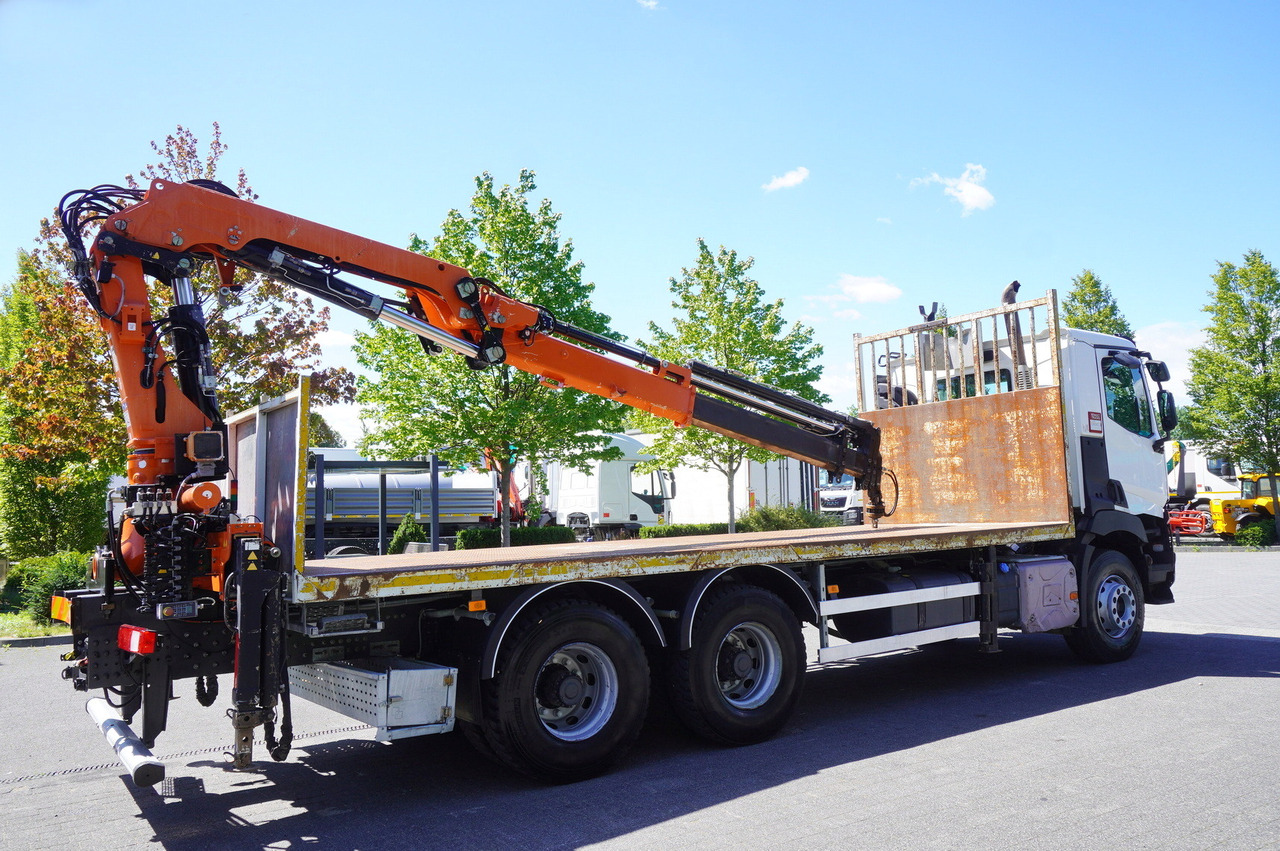 RENAULT C380 Comfort 6x4 / Atlas 6.1 T crane / range 12.3 m - Auto s hydraulickou rukou: obrázek 4 RENAULT C380 Comfort 6x4 / Atlas 6.1 T crane / range 12.3 m - Auto s hydraulickou rukou: obrázek 4