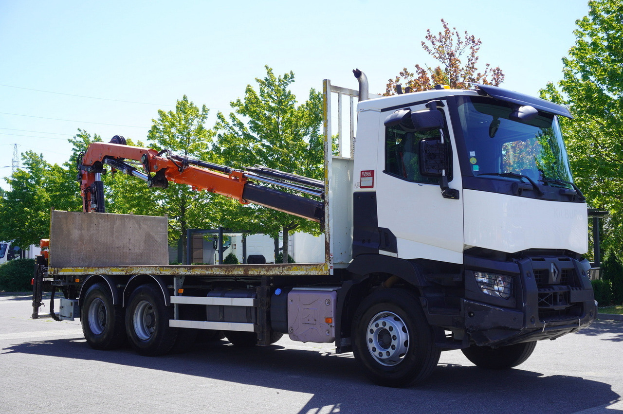 RENAULT C380 Comfort 6x4 / Atlas 6.1 T crane / range 12.3 m - Nákladní automobil valníkový/ Plošinový, Auto s hydraulickou rukou: obrázek 5 RENAULT C380 Comfort 6x4 / Atlas 6.1 T crane / range 12.3 m - Nákladní automobil valníkový/ Plošinový, Auto s hydraulickou rukou: obrázek 5