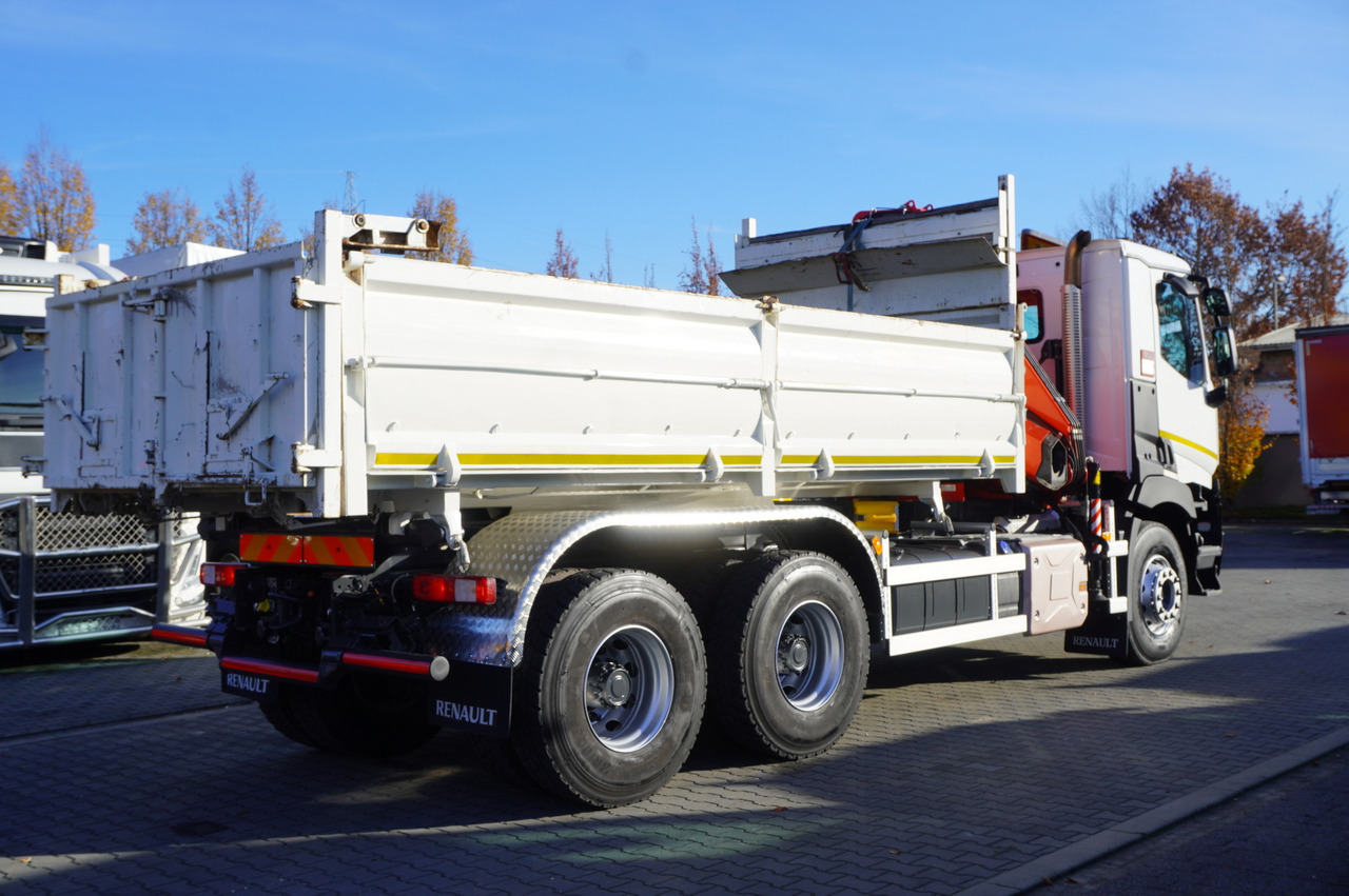 RENAULT C380 E6 6×4 / HDS Fassi F135 2700 MTH / Range 8 m / 5.6 t lifting capacity / 3-side tipper / Bortmatic - Auto s hydraulickou rukou: obrázek 4 RENAULT C380 E6 6×4 / HDS Fassi F135 2700 MTH / Range 8 m / 5.6 t lifting capacity / 3-side tipper / Bortmatic - Auto s hydraulickou rukou: obrázek 4