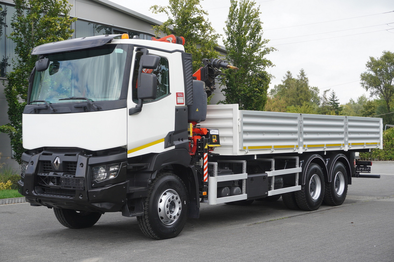 RENAULT K380 6×4 / FASSI F175 crane 7.85 t / 120 thousand km! / 2-sided tipper - Auto s hydraulickou rukou: obrázek 3 RENAULT K380 6×4 / FASSI F175 crane 7.85 t / 120 thousand km! / 2-sided tipper - Auto s hydraulickou rukou: obrázek 3