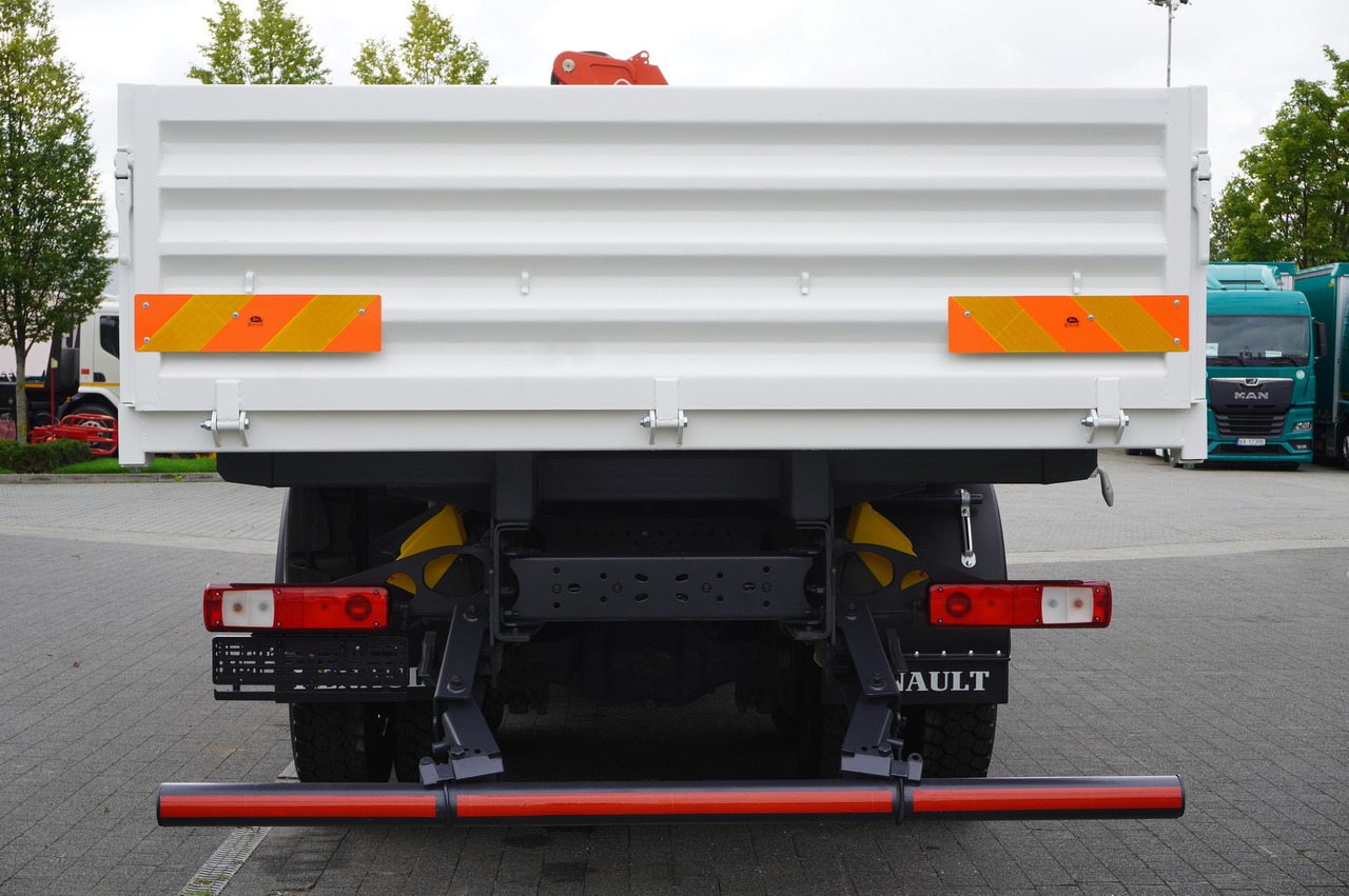 Auto s hydraulickou rukou RENAULT K380 6×4 / FASSI F175 crane 7.85 t / 120 thousand km! / 2-sided tipper: obrázek 8
