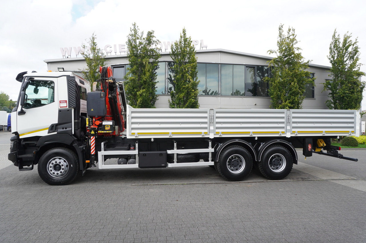 RENAULT K380 6×4 / FASSI F175 crane 7.85 t / 120 thousand km! / 2-sided tipper - Sklápěč, Auto s hydraulickou rukou: obrázek 5 RENAULT K380 6×4 / FASSI F175 crane 7.85 t / 120 thousand km! / 2-sided tipper - Sklápěč, Auto s hydraulickou rukou: obrázek 5