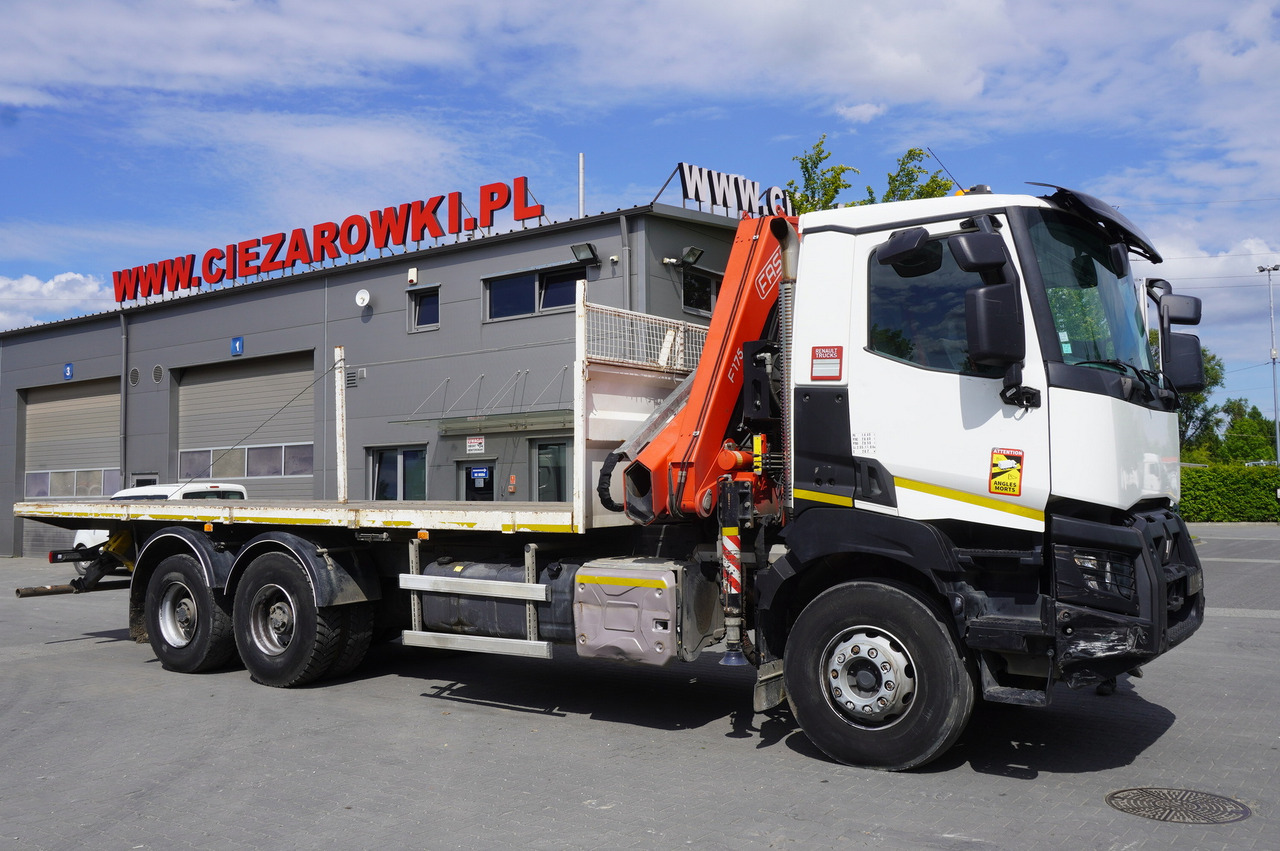 RENAULT K380 6x4 / FASSI F175 crane 7.85 t / 120 thousand km! - Auto s hydraulickou rukou: obrázek 4 RENAULT K380 6x4 / FASSI F175 crane 7.85 t / 120 thousand km! - Auto s hydraulickou rukou: obrázek 4