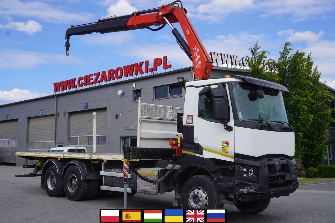 RENAULT K380 6x4 / FASSI F175 crane 7.85 t / 120 thousand km! - Auto s hydraulickou rukou: obrázek 3 RENAULT K380 6x4 / FASSI F175 crane 7.85 t / 120 thousand km! - Auto s hydraulickou rukou: obrázek 3