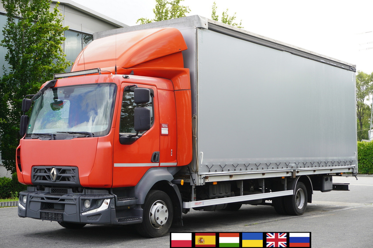 RENAULT Midlum 12.245 / dropside / sleeper / 18 pallets - Plachtový nákladní auto: obrázek 1 RENAULT Midlum 12.245 / dropside / sleeper / 18 pallets - Plachtový nákladní auto: obrázek 1