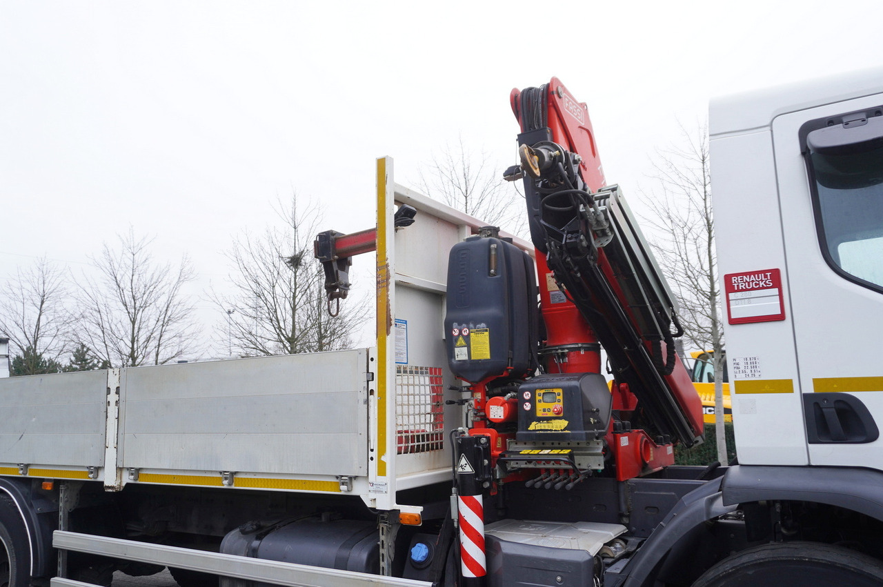 Auto s hydraulickou rukou RENAULT RENAULT C280 DTI 8 / FASSI crane 5.6 T / 560 MTH / range 8 m / Flatbed 15 EPAL: obrázek 13