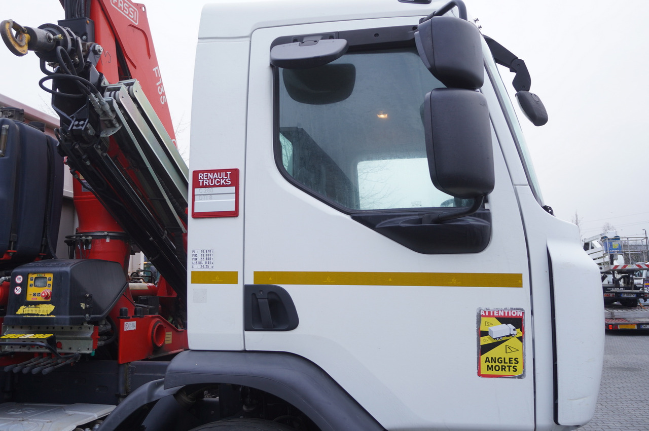 Auto s hydraulickou rukou RENAULT RENAULT C280 DTI 8 / FASSI crane 5.6 T / 560 MTH / range 8 m / Flatbed 15 EPAL: obrázek 17