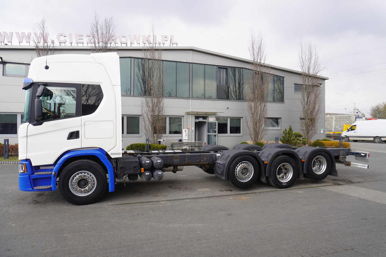 SCANIA G500 8x2 / 2nd axis steered / Chassis 8.35 m / 2021 - Podvozek s kabinou: obrázek 3 SCANIA G500 8x2 / 2nd axis steered / Chassis 8.35 m / 2021 - Podvozek s kabinou: obrázek 3