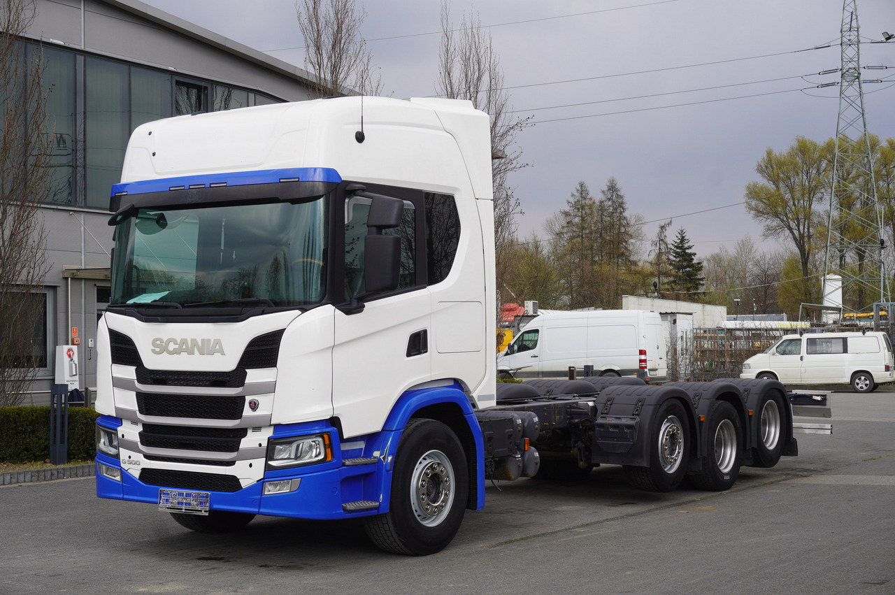 SCANIA G500 8x2 / 2nd axis steered / Chassis 8.35 m / 2021 - Auto s hydraulickou rukou: obrázek 1 SCANIA G500 8x2 / 2nd axis steered / Chassis 8.35 m / 2021 - Auto s hydraulickou rukou: obrázek 1
