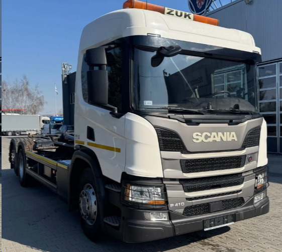 SCANIA P410 B6X2*4NA HIAB Multilift 21t / 150 tho.km hooklift - Hákový nosič kontejnerů: obrázek 2 SCANIA P410 B6X2*4NA HIAB Multilift 21t / 150 tho.km hooklift - Hákový nosič kontejnerů: obrázek 2