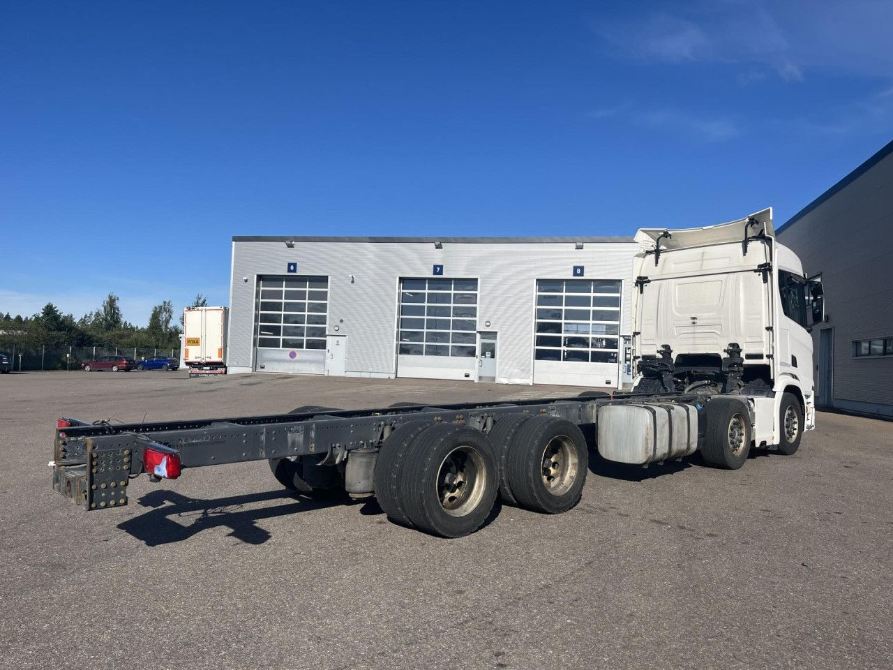 SCANIA R 540 B8x4NB / Truck chassis / Sleeper cab - Auto s hydraulickou rukou: obrázek 2 SCANIA R 540 B8x4NB / Truck chassis / Sleeper cab - Auto s hydraulickou rukou: obrázek 2