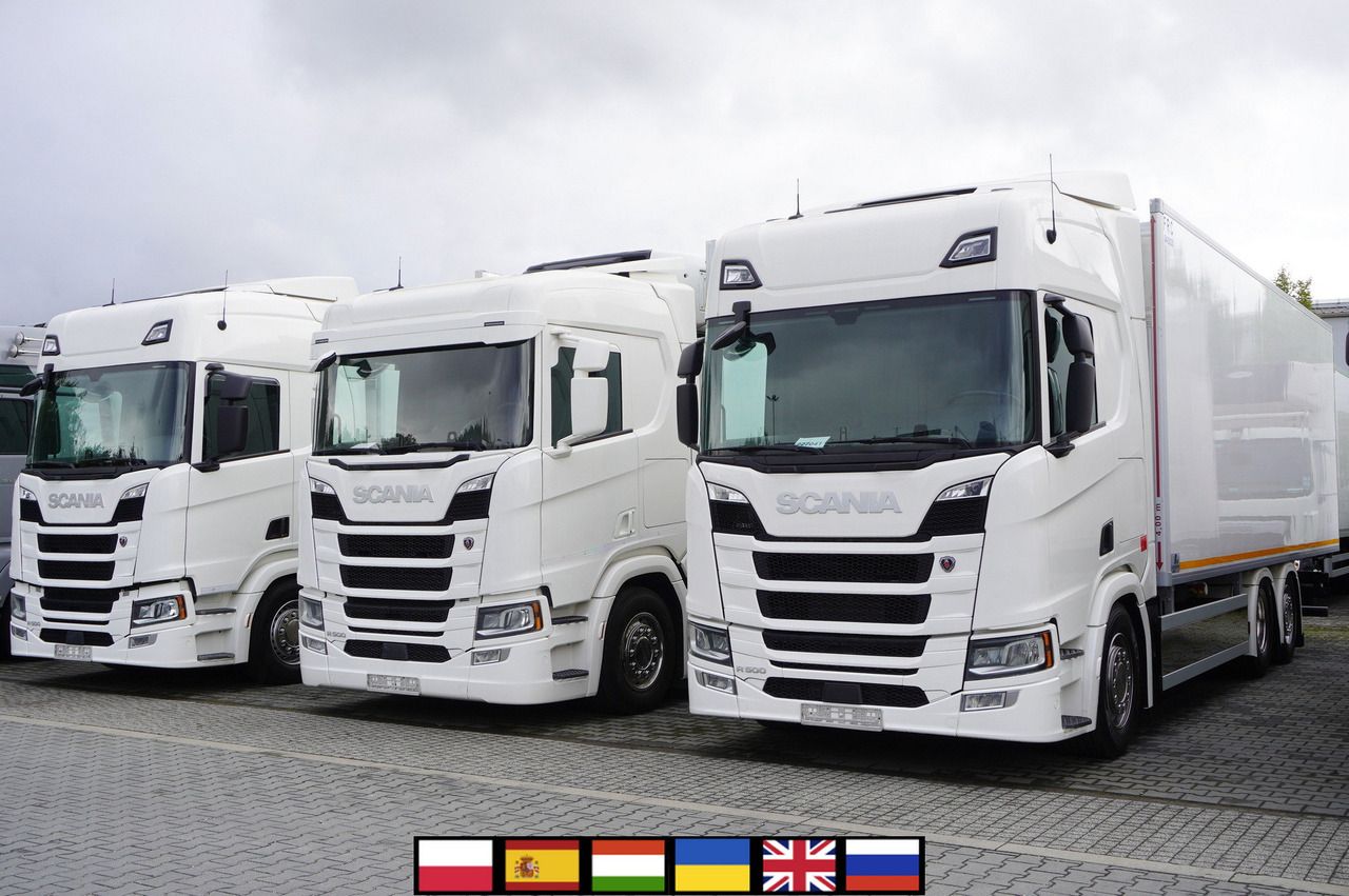 SCANIA R500 / Refrigerator Superstructure / steered axle / several units - Chladírenský nákladní automobil: obrázek 1 SCANIA R500 / Refrigerator Superstructure / steered axle / several units - Chladírenský nákladní automobil: obrázek 1
