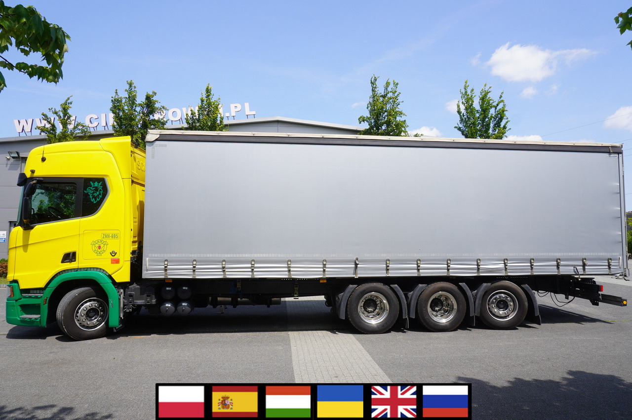 SCANIA R650 V8 8x4 /4 / 2020 / Curtainsider 23 EPAL - Plachtový nákladní auto: obrázek 1 SCANIA R650 V8 8x4 /4 / 2020 / Curtainsider 23 EPAL - Plachtový nákladní auto: obrázek 1