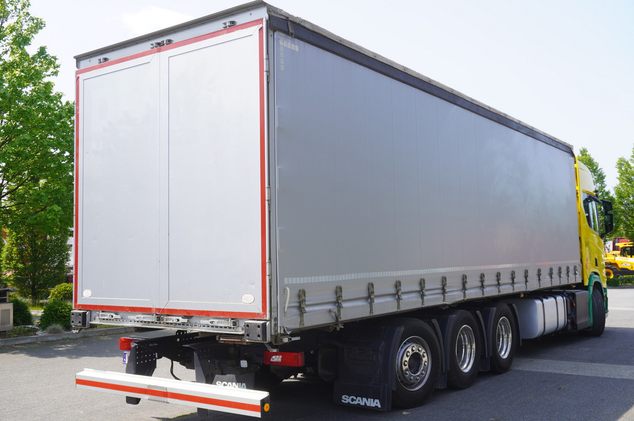 SCANIA R650 V8 8x4 /4 / 2020 / Curtainsider 23 EPAL - Plachtový nákladní auto: obrázek 4 SCANIA R650 V8 8x4 /4 / 2020 / Curtainsider 23 EPAL - Plachtový nákladní auto: obrázek 4